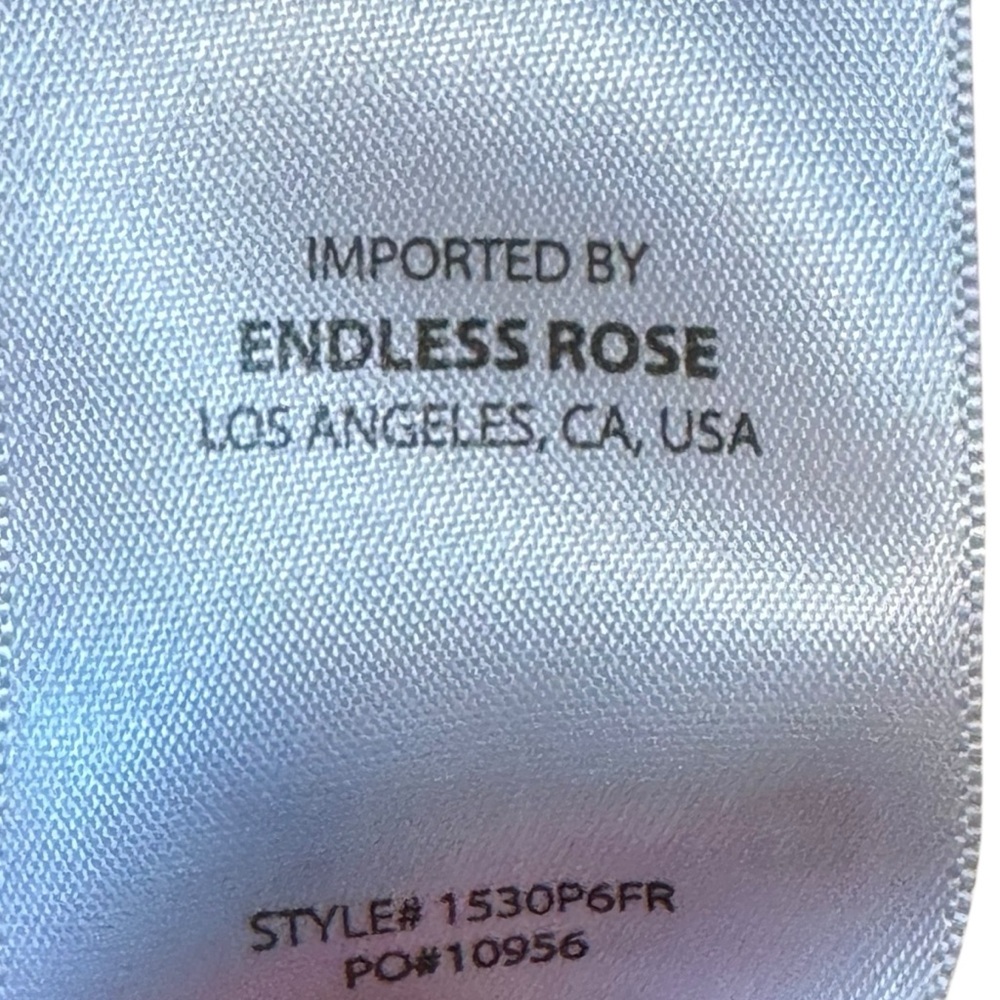 Revolve Endless Rose high waisted floral dress shorts jewel toned coquette sz S‎ - Picture 9 of 10